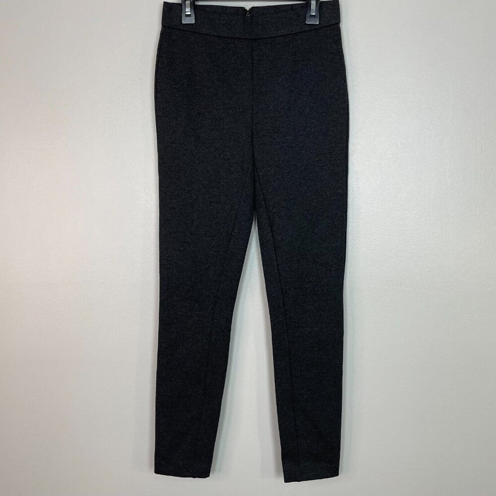 J. Crew Pixie Leggings XS Charcoal Gray Skinny Pants Stretch Women's